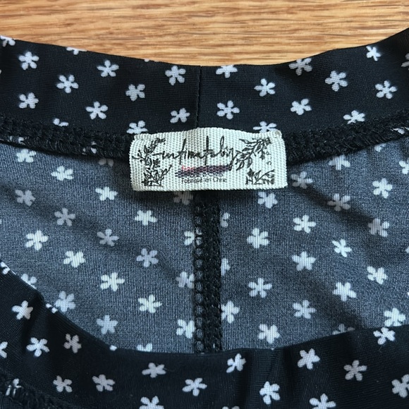 NWOT Free People Sheer Floral Long Sleeve Top - Picture 2 of 9